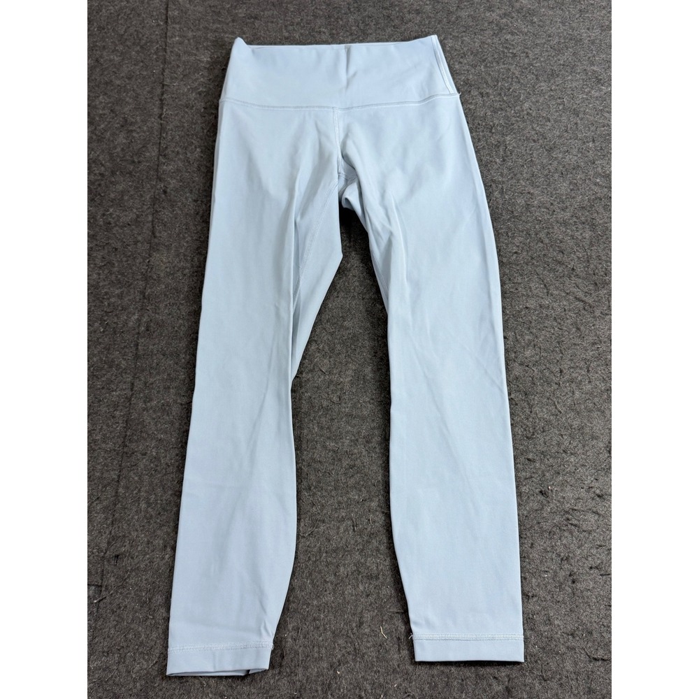 Lululemon Wunder Under High-Rise Pant 25" Women 6 Blue Excellent Yoga Leggings